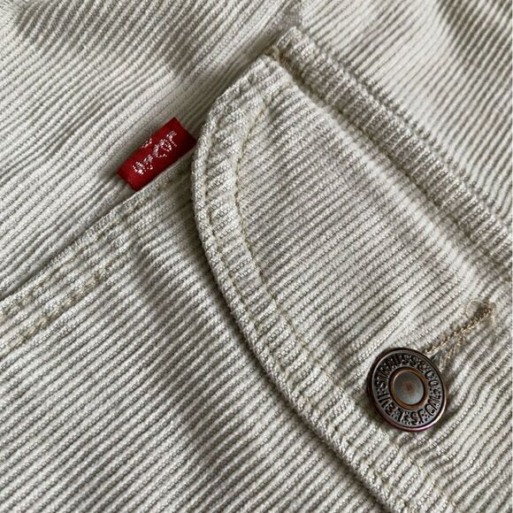 Levi’s Low Slouch Stretch Corduroy Pants Bootcut Size 11 JR Y2K Contemporary - Picture 7 of 10